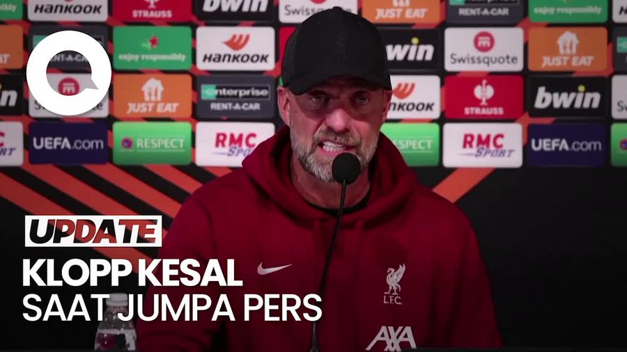 Momen Klopp Kesal Suporter Berisik saat Jumpa Pers Setelah Liverpool Tumbang