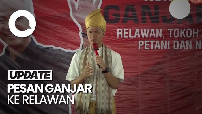 Ganjar ke Relawan soal Situasi Politik: Jangan Menghina, Biarkan Saja