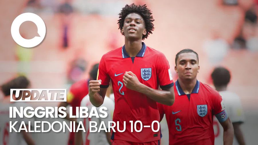 JIS Jadi Saksi Keperkasaan Inggris Atas Kaledonia Baru di Pildun U-17