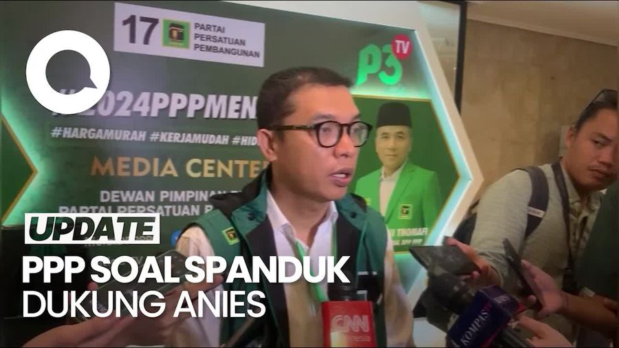 Spanduk PPP Dukung Anies Bermunculan di Sleman, PPP: Kami Tidak Tahu