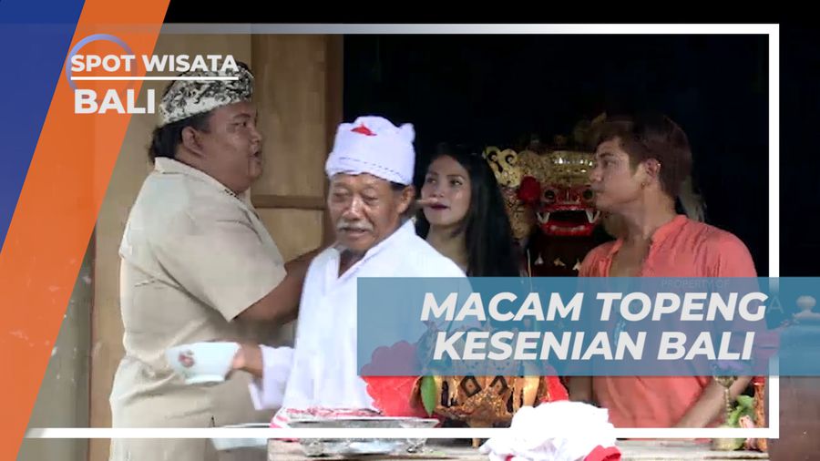 Mengenal Beragam Jenis Topeng Dikesenian Tari Barong, Bali