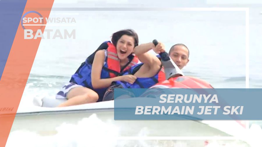 Seru-seruan Tancap Gas, Bermain Jetski di Turi Beach Resort, Batam