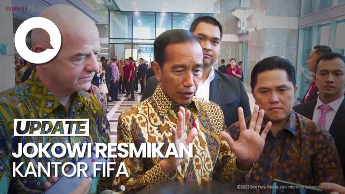 FIFA Berkantor di Jakarta, Jokowi: Kita Mulai Babak Baru Persepakbolaan Indonesia