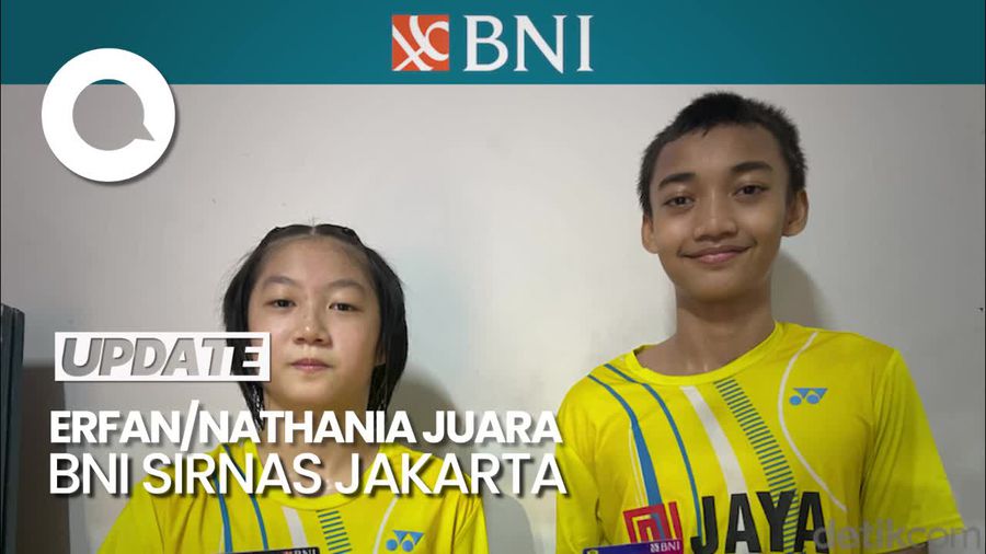 Perjuangan Erfan/Nathania Sabet Juara BNI Sirnas A DKI Jakarta 2023