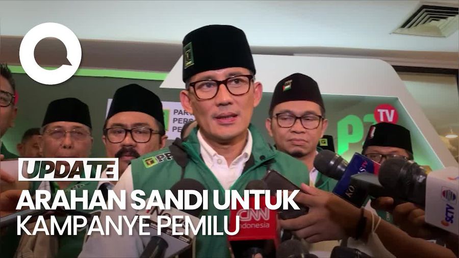 Sandiaga Minta Caleg PPP All Out Menangkan Hati Rakyat