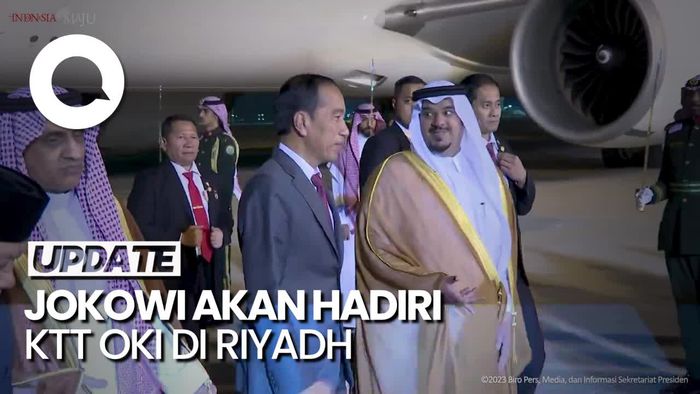 Jokowi Tiba di Riyadh untuk Hadiri KTT OKI Bahas Kondisi di Gaza