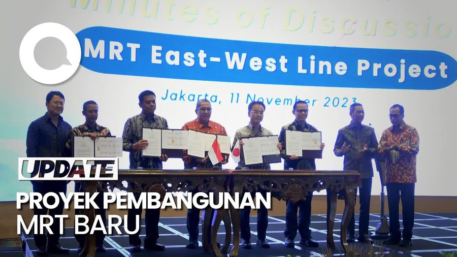 MRT Koridor Timur-Barat (East-West) Siap Dibangun Mulai Pertengahan Tahun 2024
