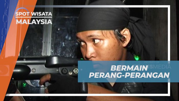 Serunya Saling Tembak di Wahana Permainan Perang-perangan. Malaysia