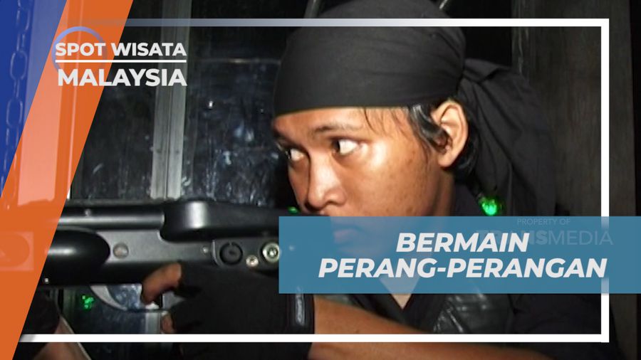 Serunya Saling Tembak di Wahana Permainan Perang-perangan. Malaysia