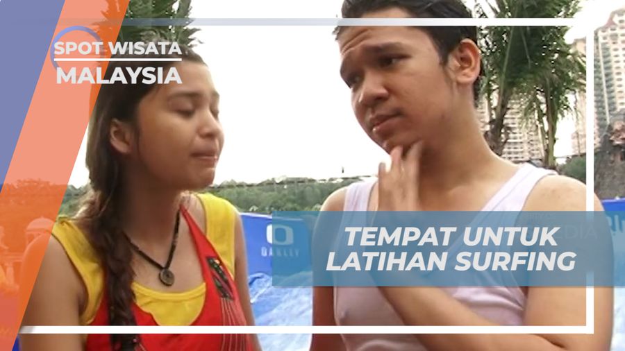 Liburan Seru Mengunjungi Tempat Latihan Surfing di Taman Wisata Air, Malaysia