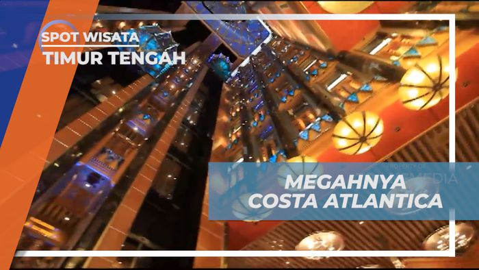 Venice Of The Sea, Menjelajahi Kemegahan Kapal Pesiar Asal Negeri Pizza, Timur Tengah