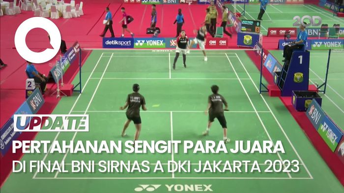 Pertandingan Final BNI Sirnas A DKI Jakarta 2023
