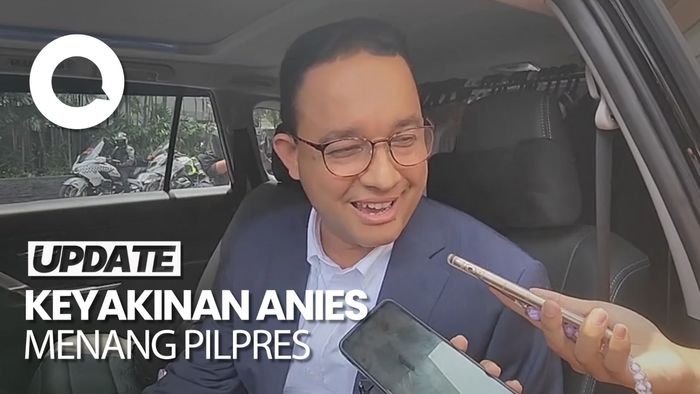 Kelakar Anies Yakin Menang Pilpres Satu Putaran