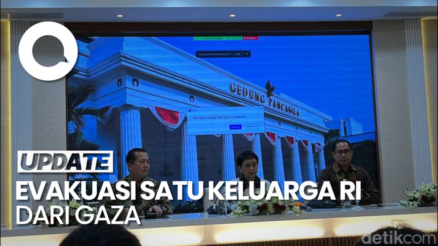 Kemlu RI Berhasil Evakuasi Satu Keluarga WNI dari Gaza 