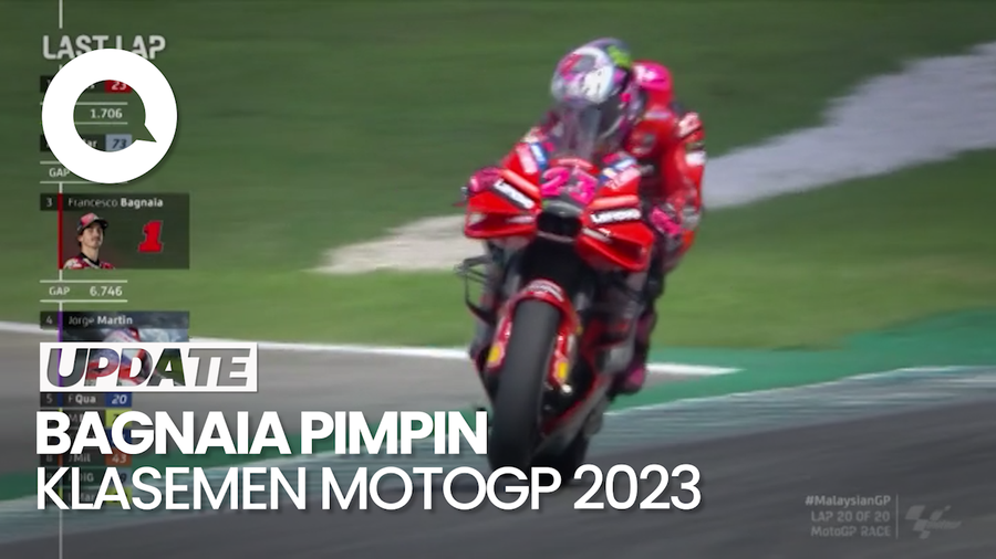 Martin Tertinggal 14 Poin dari Bagnaia di Klasemen MotoGP 2023