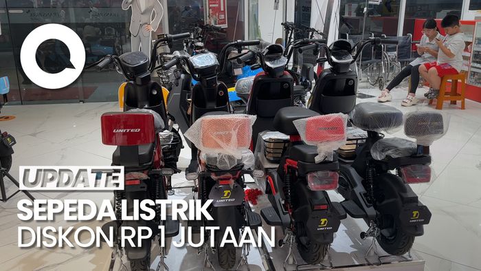 Sepeda Listrik Pacific Diskon Hingga Rp 1 Jutaan di Transmart Full Day Sale