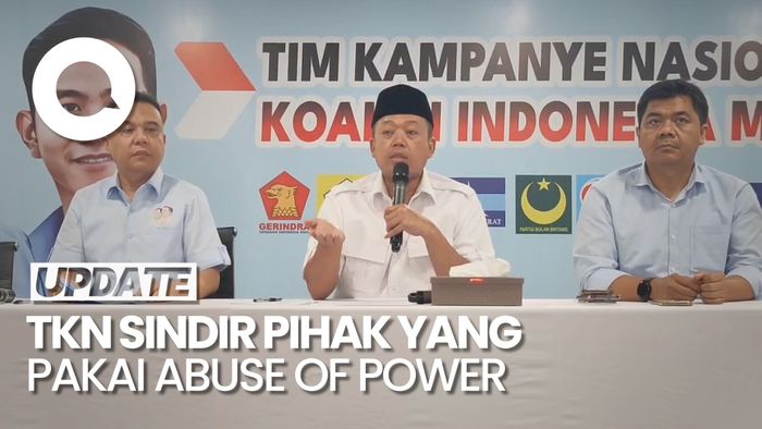 TKN Sebut Partai KIM Tak Terbiasa Gunakan Abuse of Power
