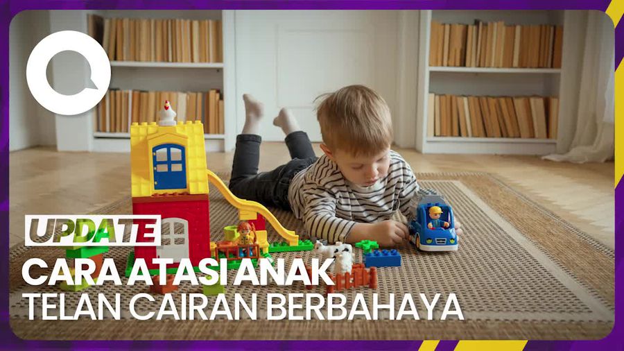 Jangan Lakukan Cara Ini Bila Anak Telan Cairan Berbahaya!