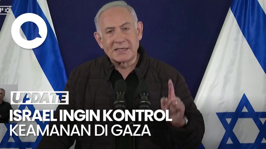 Netanyahu Ingin Kontrol Keamanan Gaza: Perang Tak Akan Berhenti