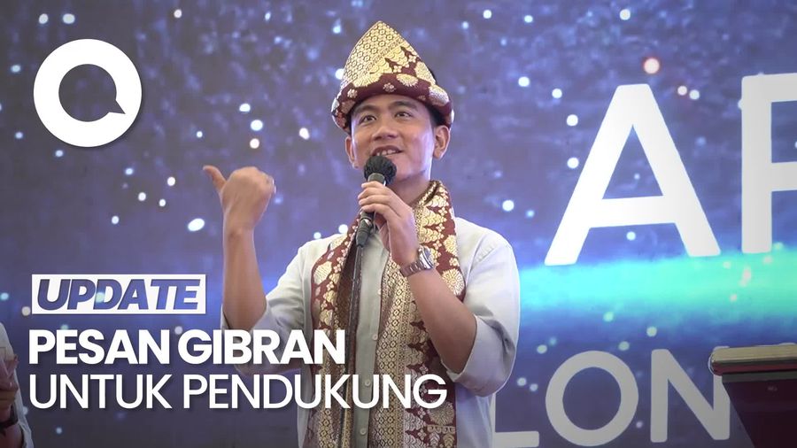 Gibran di Depan Pendukung: Kalau Banyak Fitnah Diamkan Saja