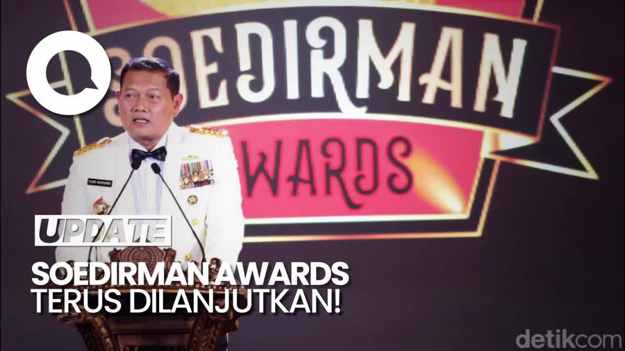 Laksamana TNI Yudo Margono Pamit Sebagai Panglima di Soedirman Awards