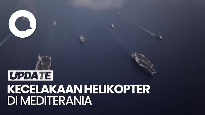 Helikopter Jatuh di Laut Mediterania, 5 Pasukan Khusus AS Tewas