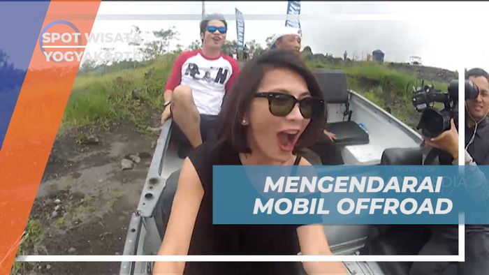 Serunya Naik Mobil Offroad di Kawasan Kaki Gunung Merapi, Yogyakarta