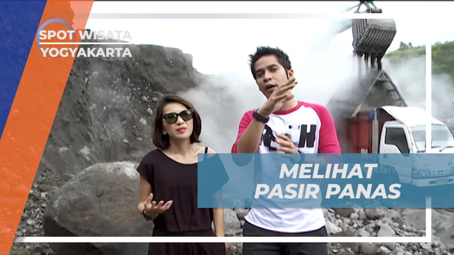 Mengunjungi Tempat Penambangan Pasir Panas di Kaki Gunung Merapi, Yogyakarta