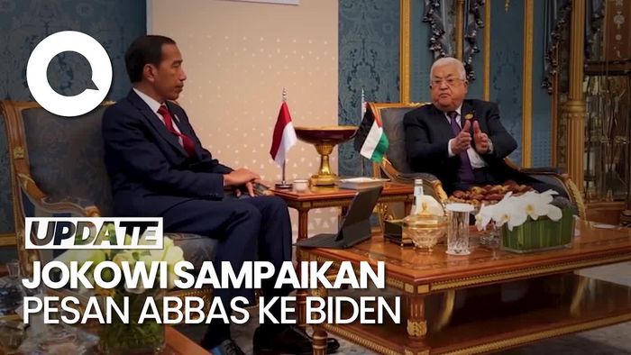 Presiden Palestina Minta Jokowi Sampaikan Pesannya ke Joe Biden