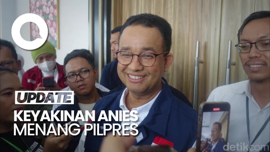 Keyakinan Anies Menang Satu Putaran