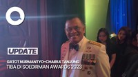 Eks Panglima TNI Gatot Nurmantyo dan CT Hadiri Soedirman Awards 2023