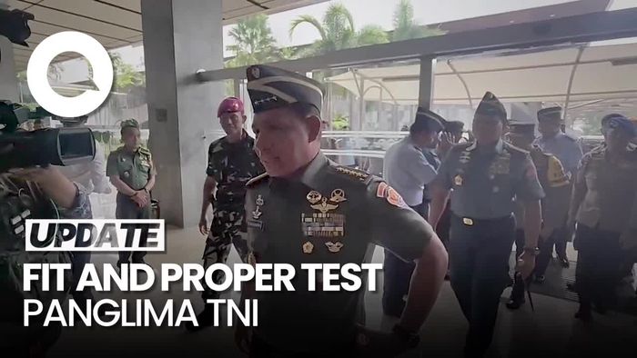 Didampingi Panglima-Kapolri, Jenderal Agus Subiyanto Tiba di DPR