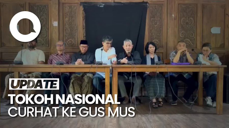 Eks Menag-Eks Pimpinan KPK Curhat ke Gus Mus soal Kondisi RI 
