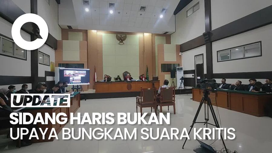 Jaksa di Sidang Haris: Sidang Ini Bukanlah Upaya Membungkam Suara Kritis