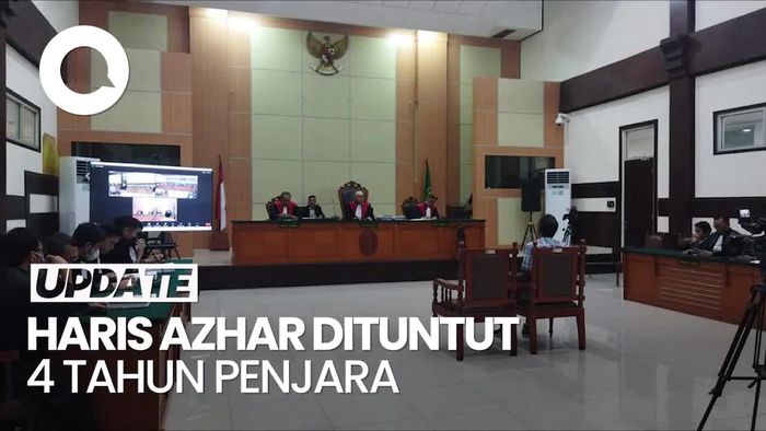 Haris Azhar Dituntut 4 Tahun Bui di Kasus Lord Luhut