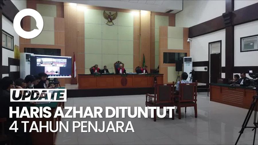 Haris Azhar Dituntut 4 Tahun Bui di Kasus Lord Luhut