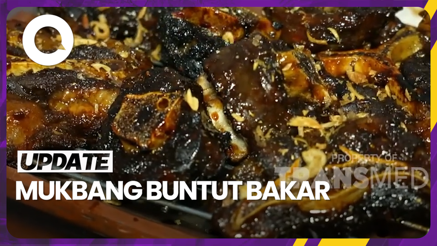 Bikin Laper: NIkmatnya Buntut Bakar 1 Meter di Kembang Kawung Kelapa Gading