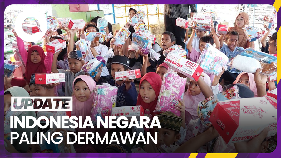  Indonesia Jadi Negara Paling Dermawan Sedunia Lagi Versi WGI 2023