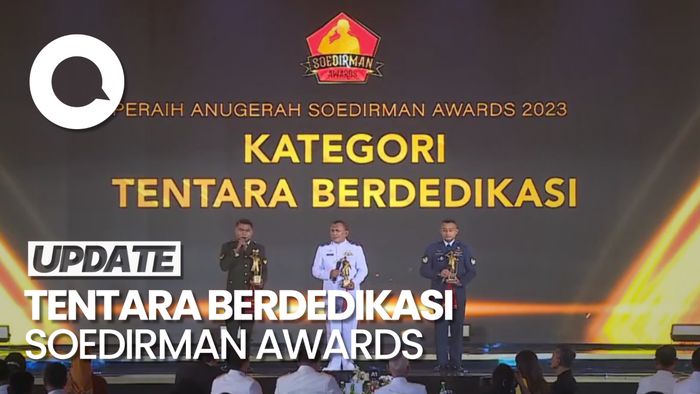 Ini 3 TNI Penerima Penghargaan Tentara Berdedikasi Soedirman Awards 2023