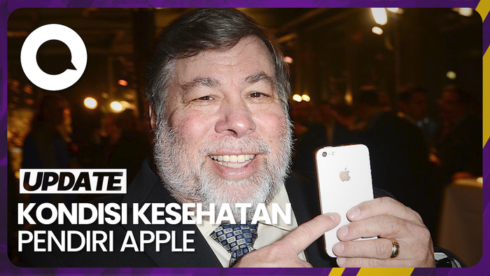 Kondisi Pendiri Apple Steve Wozniak Setelah Dilarikan ke Rumah Sakit