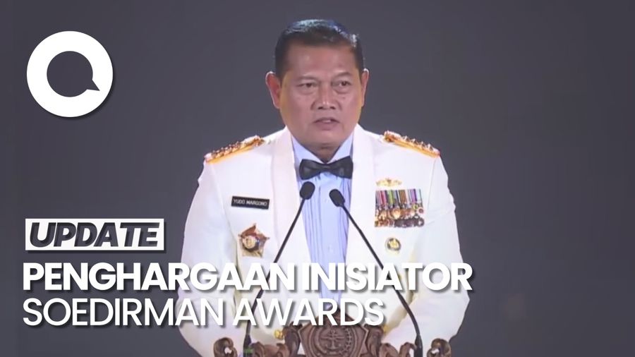 Laksamana Yudo Margono Terima Penghargaan Khusus Soedirman Awards 2023