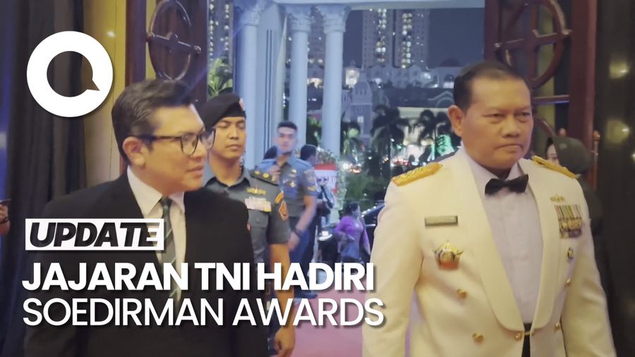 Panglima TNI dan Jajarannya Hadiri Soedirman Awards 2023