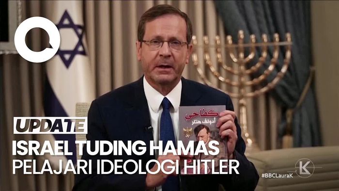 Israel Klaim Temukan Buku Autobiografi Hitler di Sarang Hamas