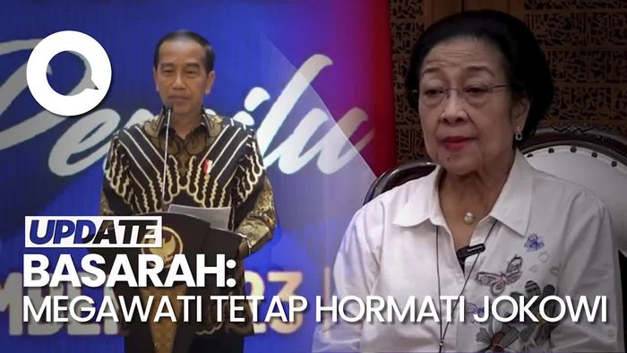 Beda Pandangan Politik, Megawati Tetap Hormati Jokowi Sebagai Presiden