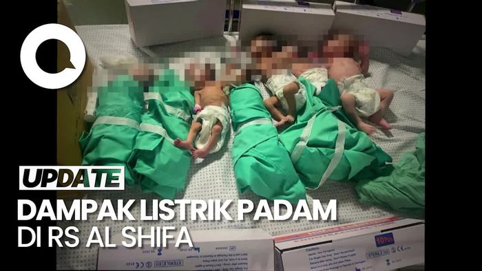 Bayi di RS Al Shifa Gaza Dikeluarkan dari Inkubator