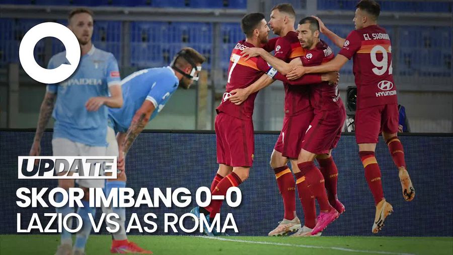 Lazio vs AS Roma Berakhir Tanpa Pemenang