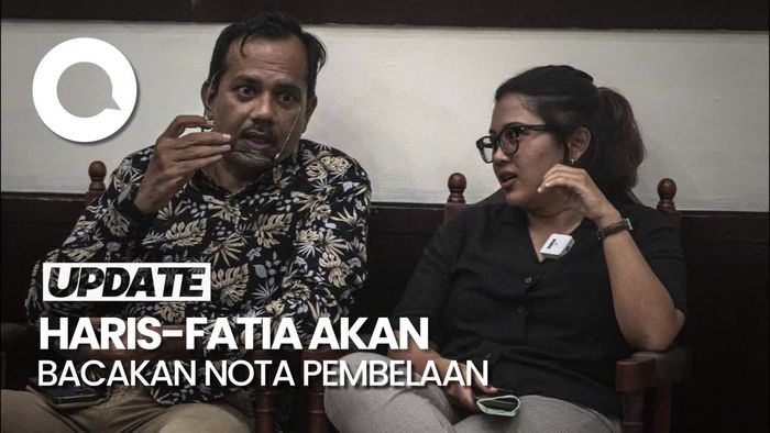 27 November, Haris-Fatia Bacakan Pleidoi di Sidang Kasus Lord Luhut