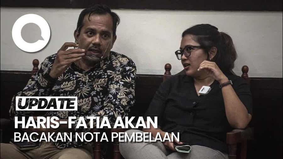 27 November, Haris-Fatia Bacakan Pleidoi di Sidang Kasus Lord Luhut