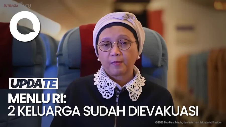 Update WNI di Gaza: 2 Keluarga Dievakuasi, 3 WNI Memilih Tinggal