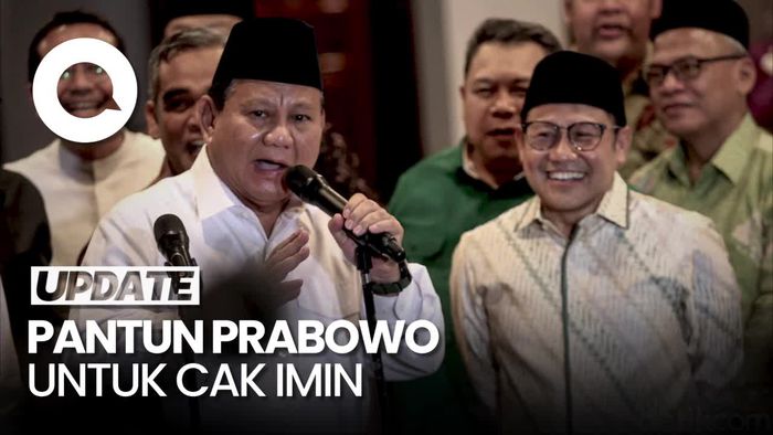 Prabowo Sapa Cak Imin: Kalau Dapat Kawan Baru, Kawan Lama Dilupa Jangan